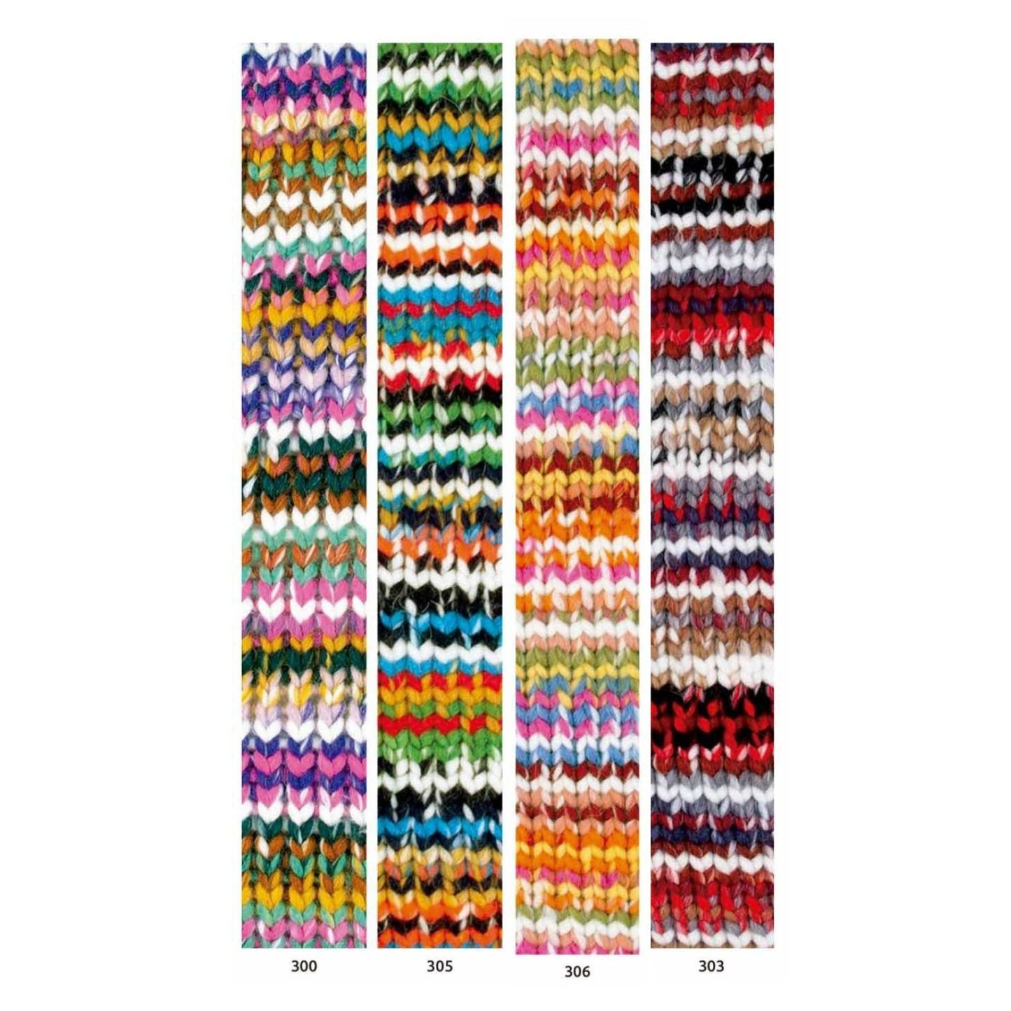 WOW Chunky Boom 300 - 75% Acrylique 15% Laine 10% Alpaga