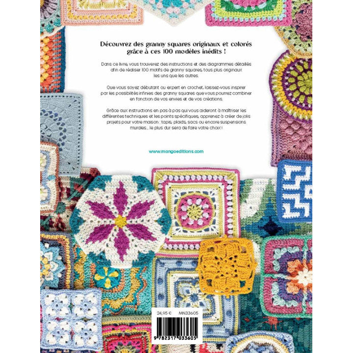 Le Grand livre des granny squares - 100 modèles originaux à crocheter