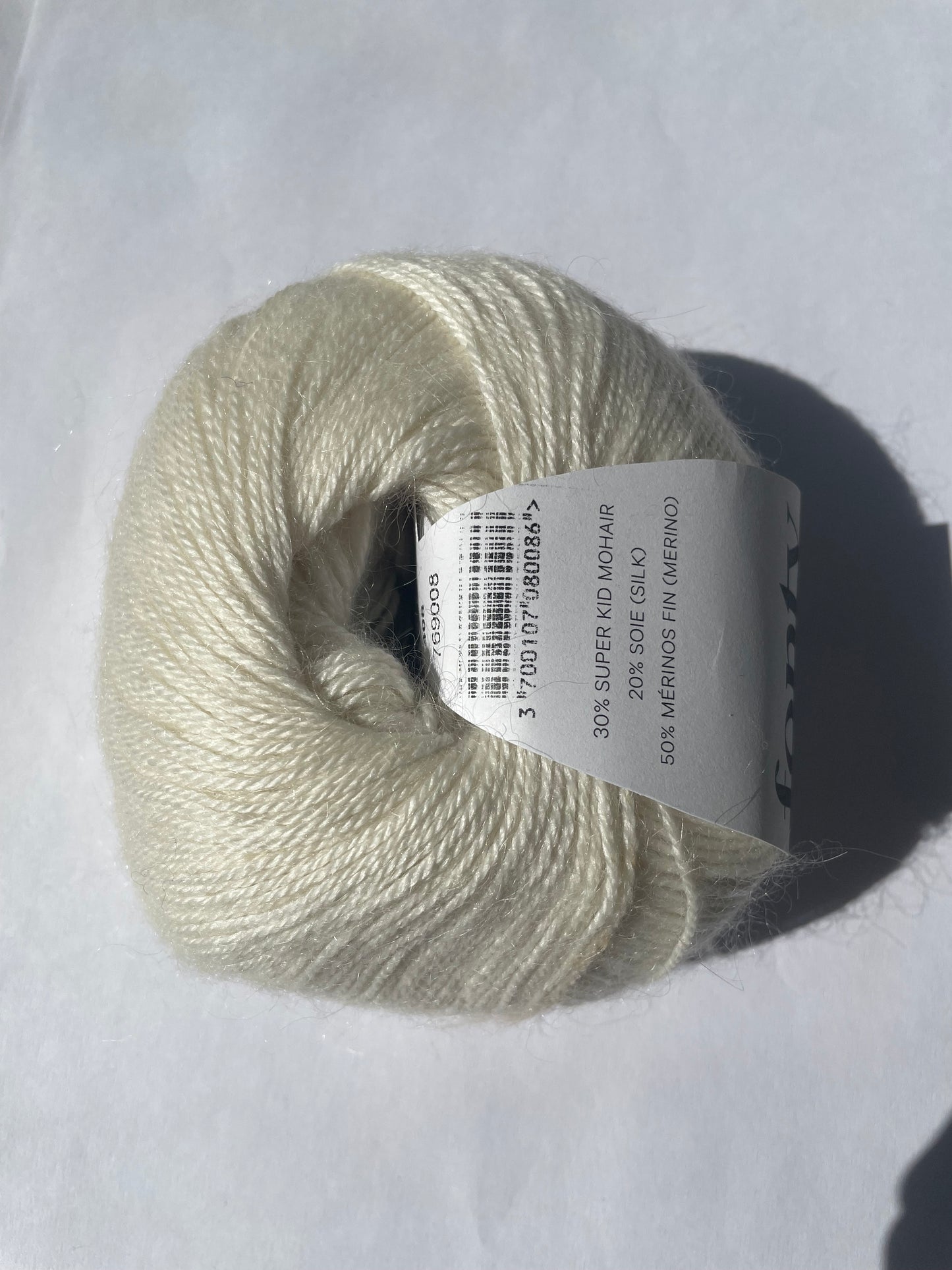 Moustache - 50% Merino, 30% Super Kid Mohair, 20% Soie