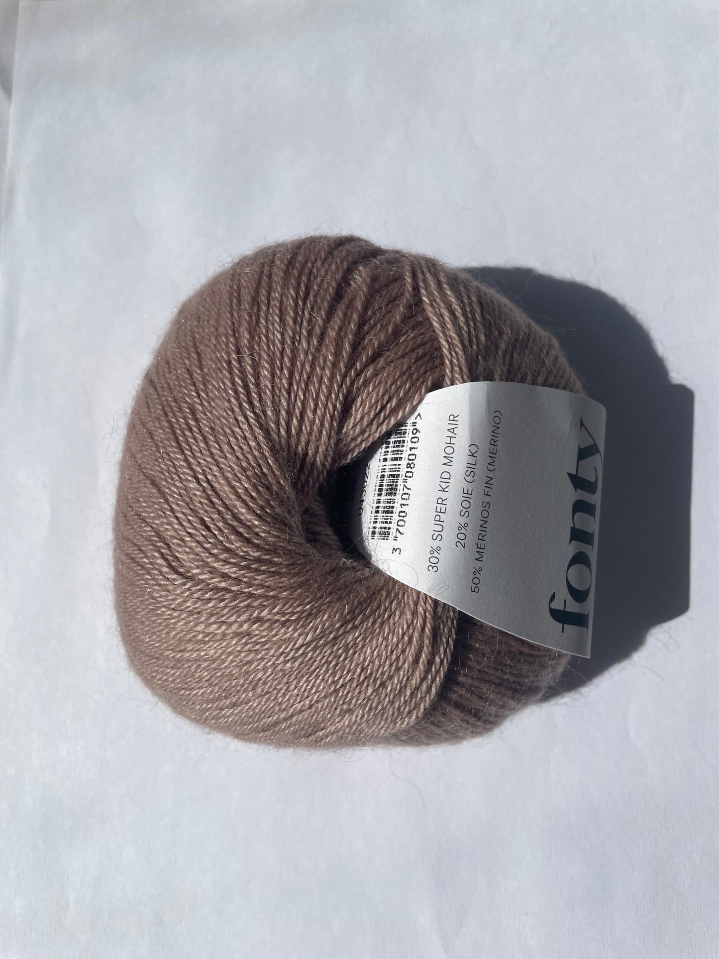Moustache - 50% Merino, 30% Super Kid Mohair, 20% Soie