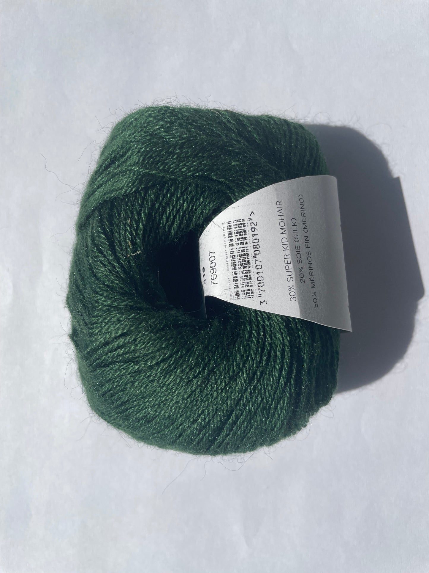 Moustache - 50% Merino, 30% Super Kid Mohair, 20% Soie