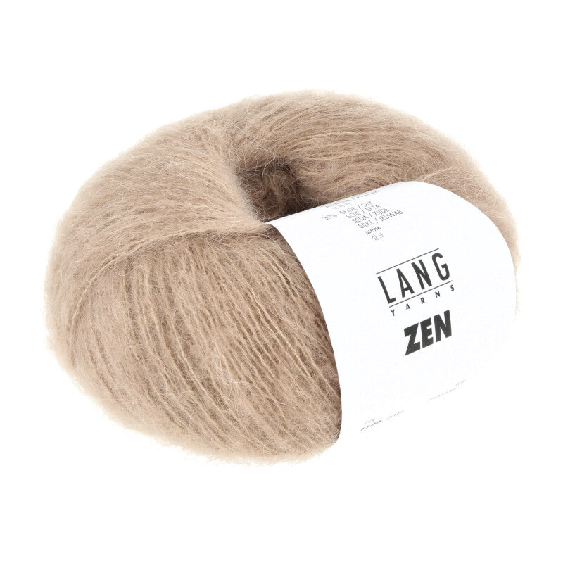 Zen - 35% Laine vierge (Merino superfine) 35% Alpaga (Suri Alpaca) 30% Soie