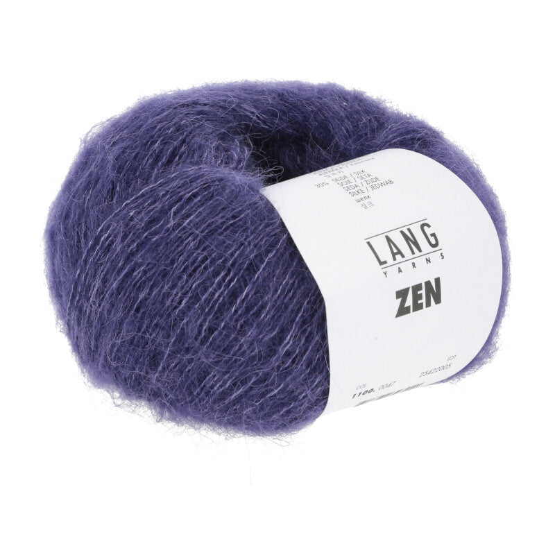 Zen - 35% Laine vierge (Merino superfine) 35% Alpaga (Suri Alpaca) 30% Soie