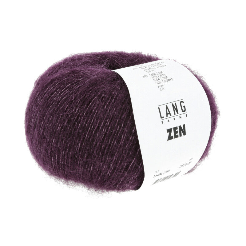 Zen - 35% Laine vierge (Merino superfine) 35% Alpaga (Suri Alpaca) 30% Soie