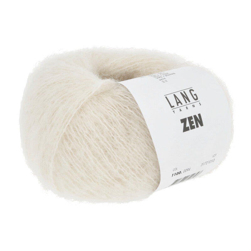 Zen - 35% Laine vierge (Merino superfine) 35% Alpaga (Suri Alpaca) 30% Soie