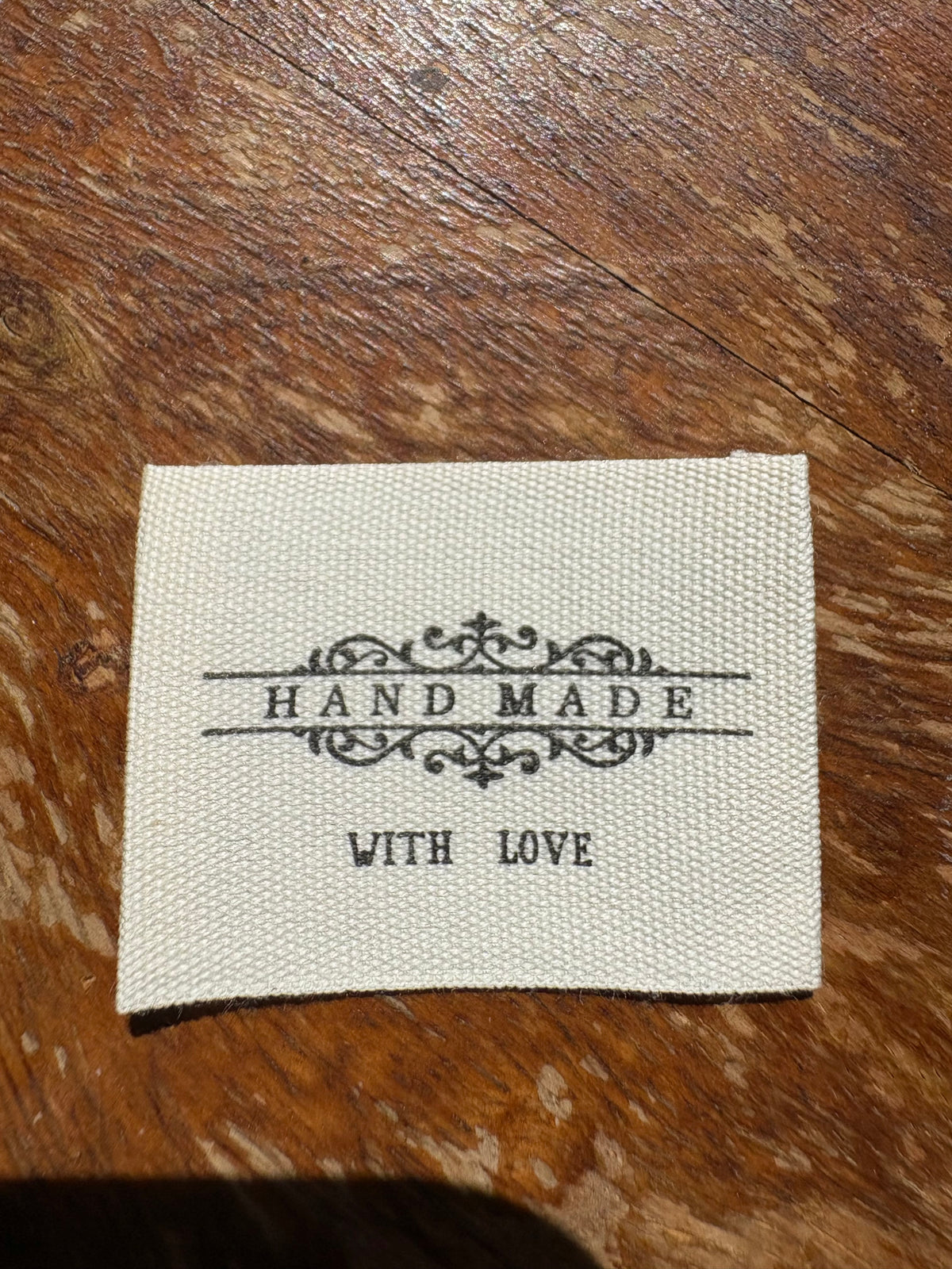 Etiquettes écru