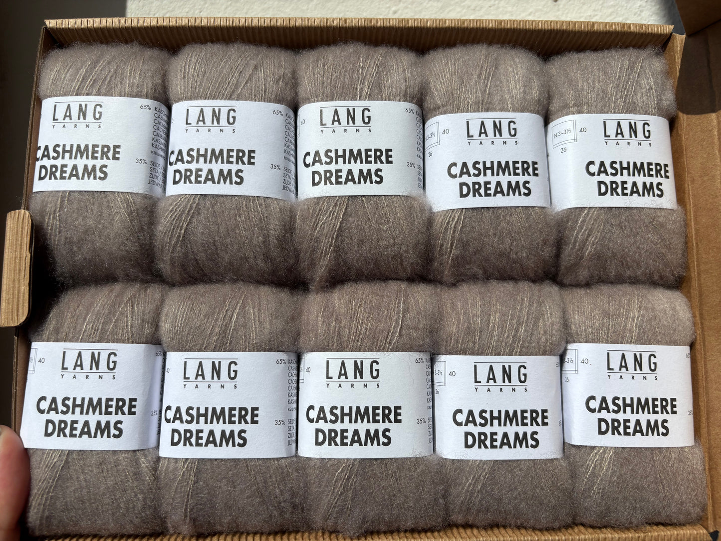 Cashmere Dreams -  65% Cachemire, 35% Soie