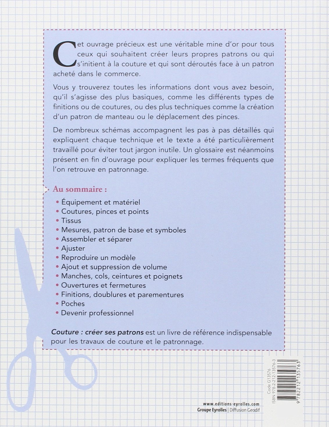 COUTURE : CREER SES PATRONS