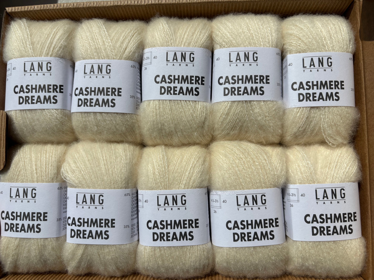 Cashmere Dreams -  65% Cachemire, 35% Soie