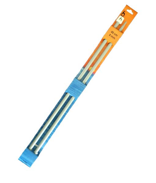 Aiguilles à tricoter droites