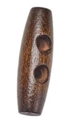 Boutons ovales en bois d’olivier 30 mm/8 couleurs