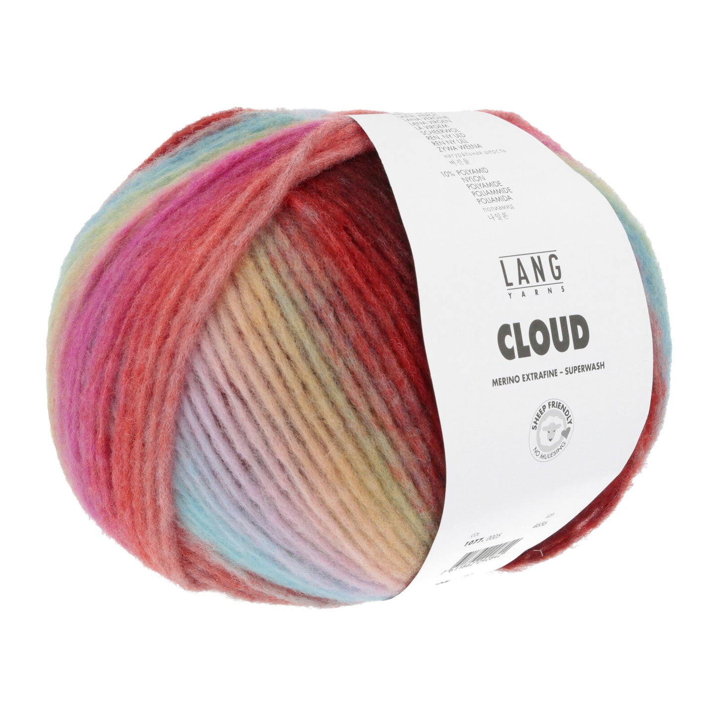 Cloud - 90% Merino extrafine superwash et 10% Polyamide