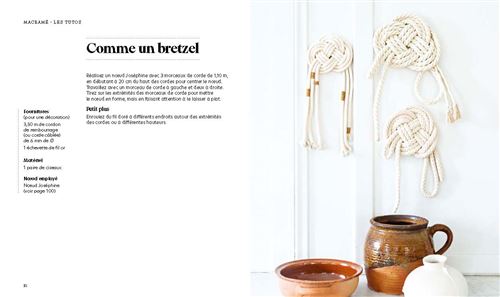 Déco macramé : 40 projets à créer pour pimper son intérieur