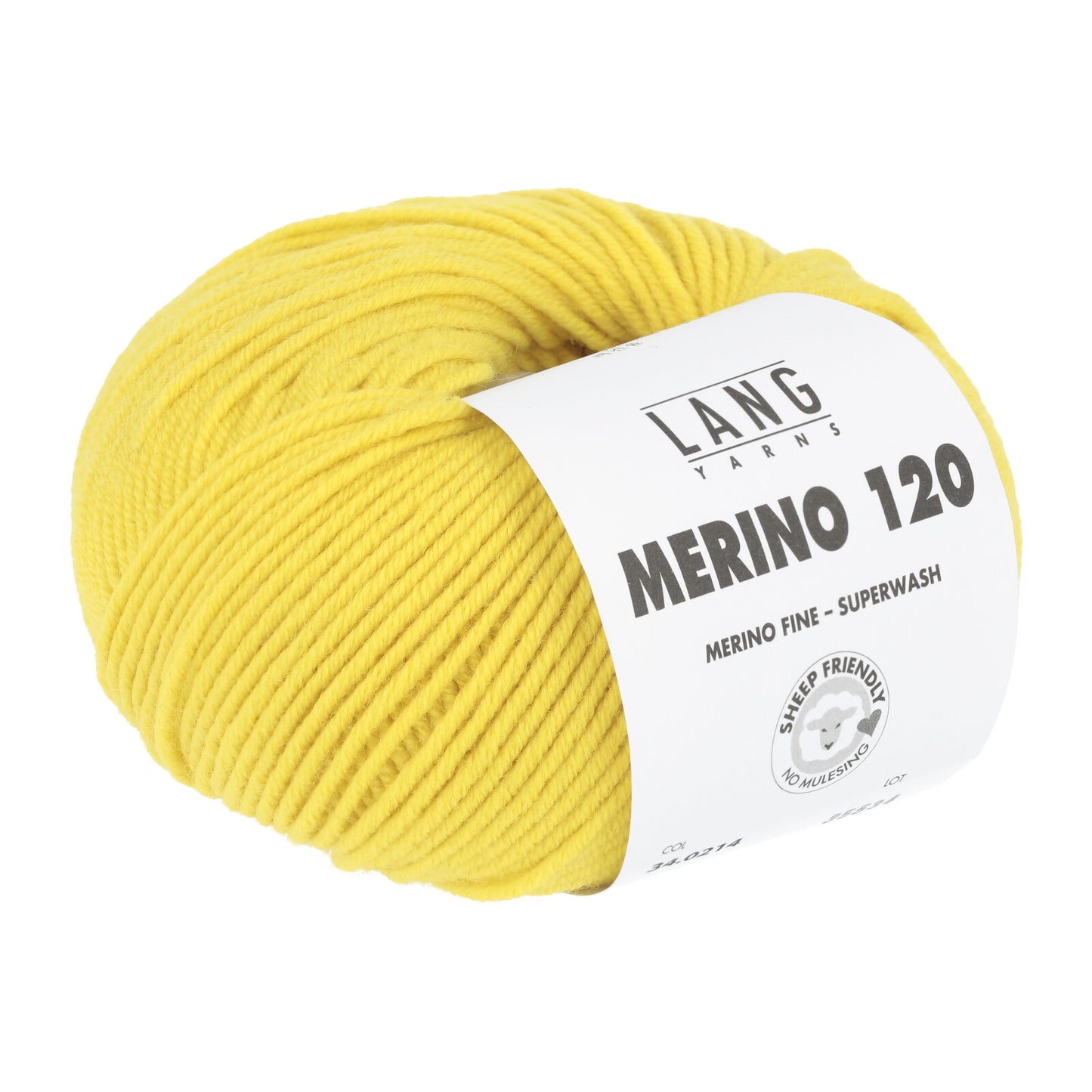 Merino 120 - 100 % merino extrafine superwash
