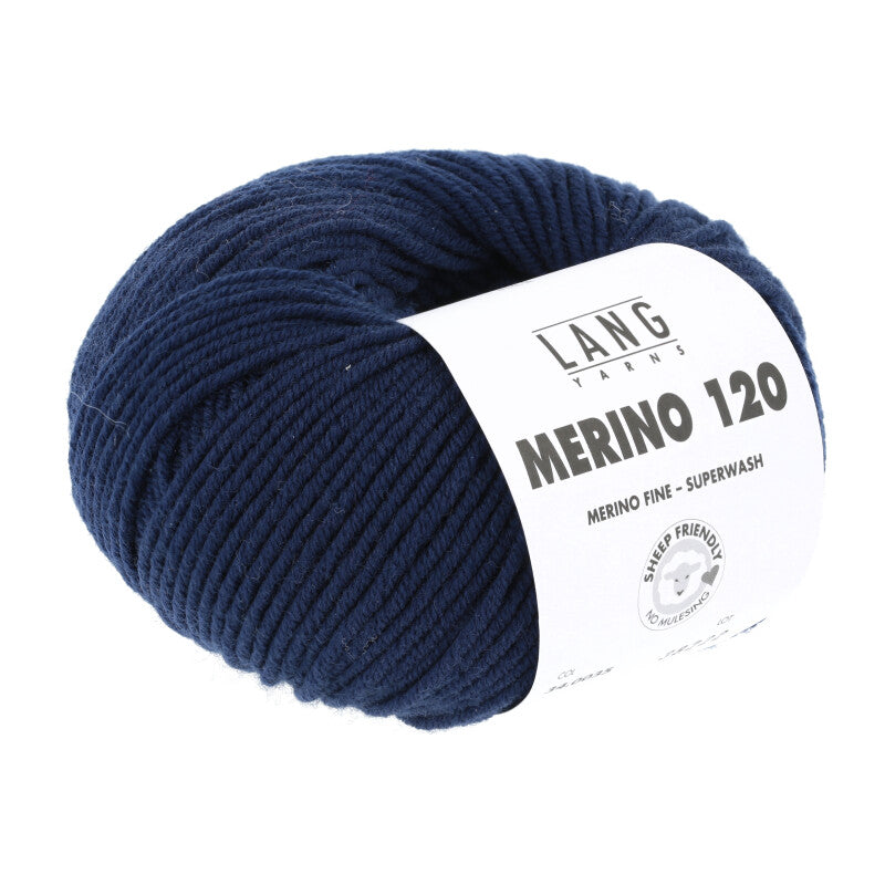 Merino 120 - 100 % merino extrafine superwash