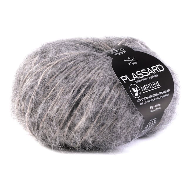 Neptune - 43% Coton, 40% Alpaga, 17% Mohair