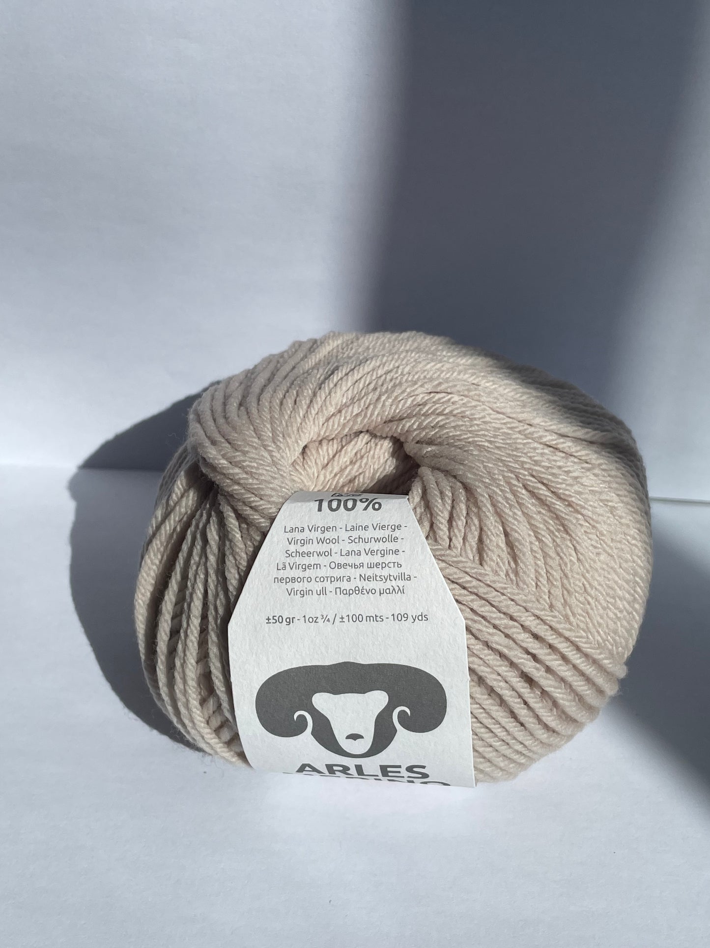 Lot de 5 pelotes Arles Merino Gris-Beige 59