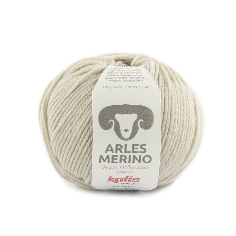 Lot de 5 pelotes Arles Merino Gris-Beige 59