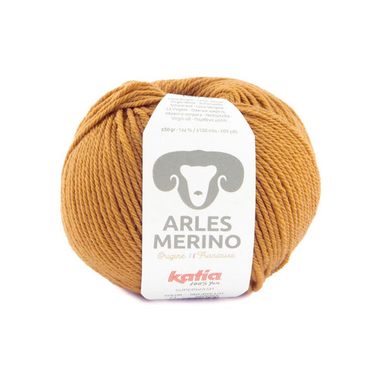 Lot de 10 pelotes Arles Merino Mustard 71