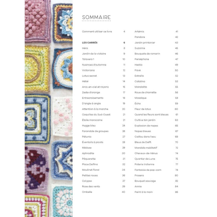 Le Grand livre des granny squares - 100 modèles originaux à crocheter