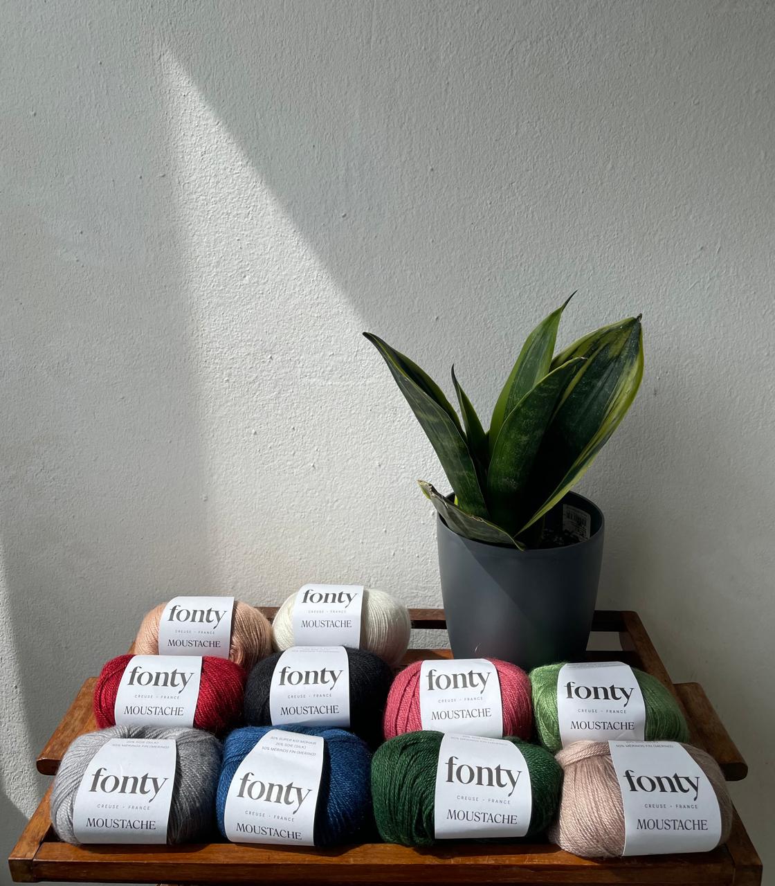 Moustache - 50% Merino, 30% Super Kid Mohair, 20% Soie