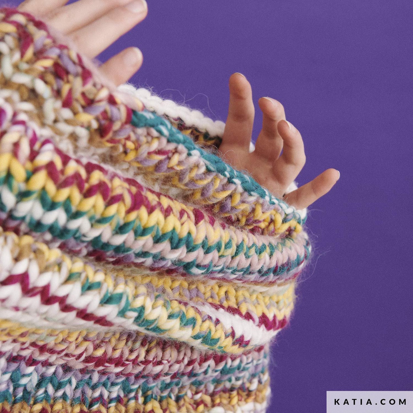 Katia - Cache col en rond